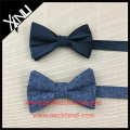 Silk Jacquard Woven Stripes Self Tie Bow Ties Men for Wedding